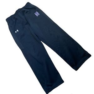 Underarmour Northwestern Womens Black Loose Fit Sweatpants Size Medium